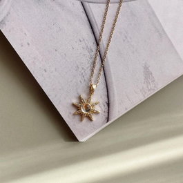 Heliophilia Silver Collar Sunset Dorado